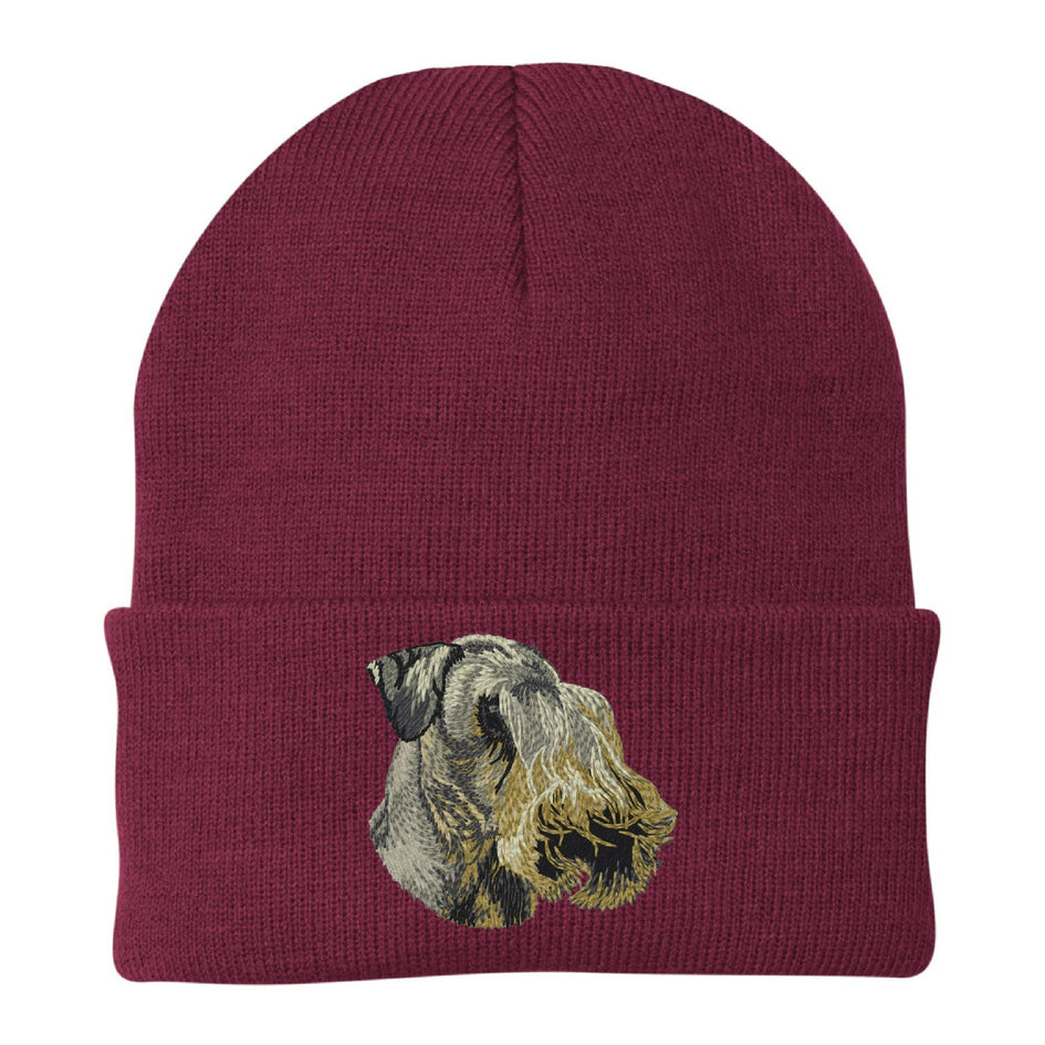 Cesky Terrier Embroidered Beanies