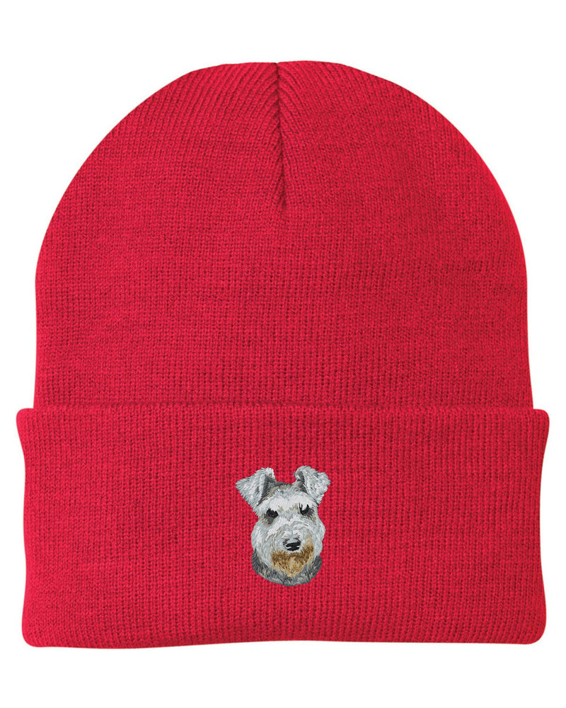 Miniature Schnauzer Embroidered Beanies