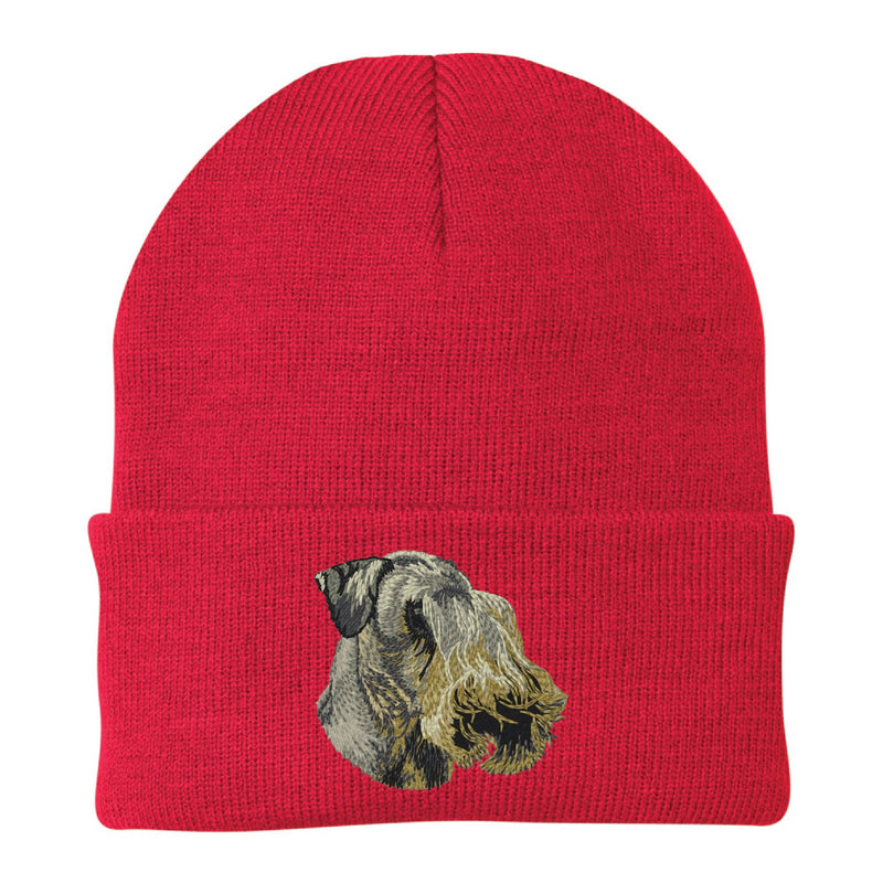 Cesky Terrier Embroidered Beanies