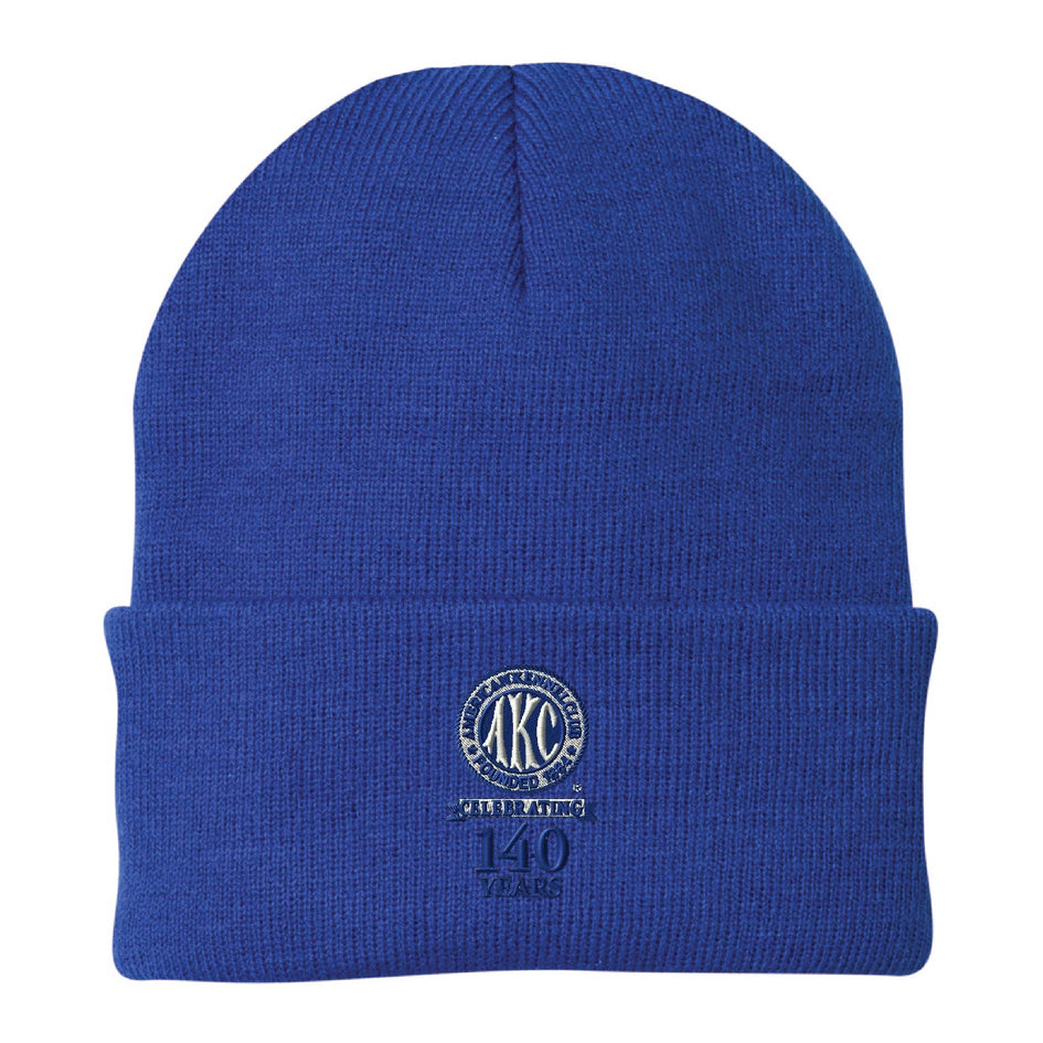 AKC 140th Anniversary  Embroidered Beanies