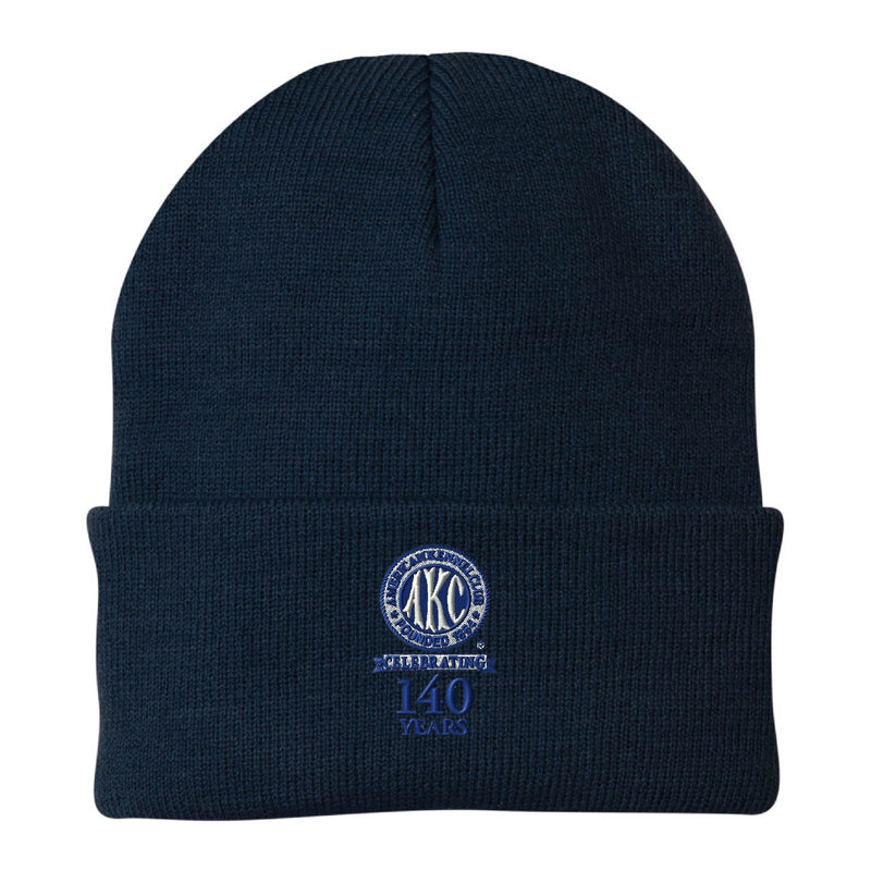 AKC 140th Anniversary  Embroidered Beanies