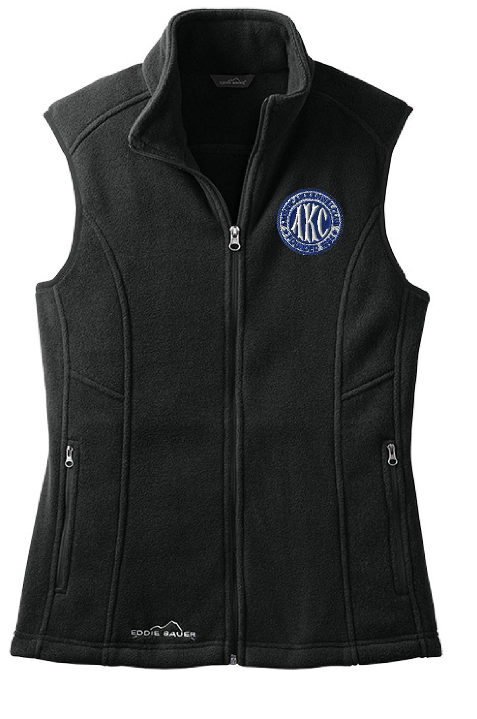 AKC Seal Embroidered Ladies Fleece Vest