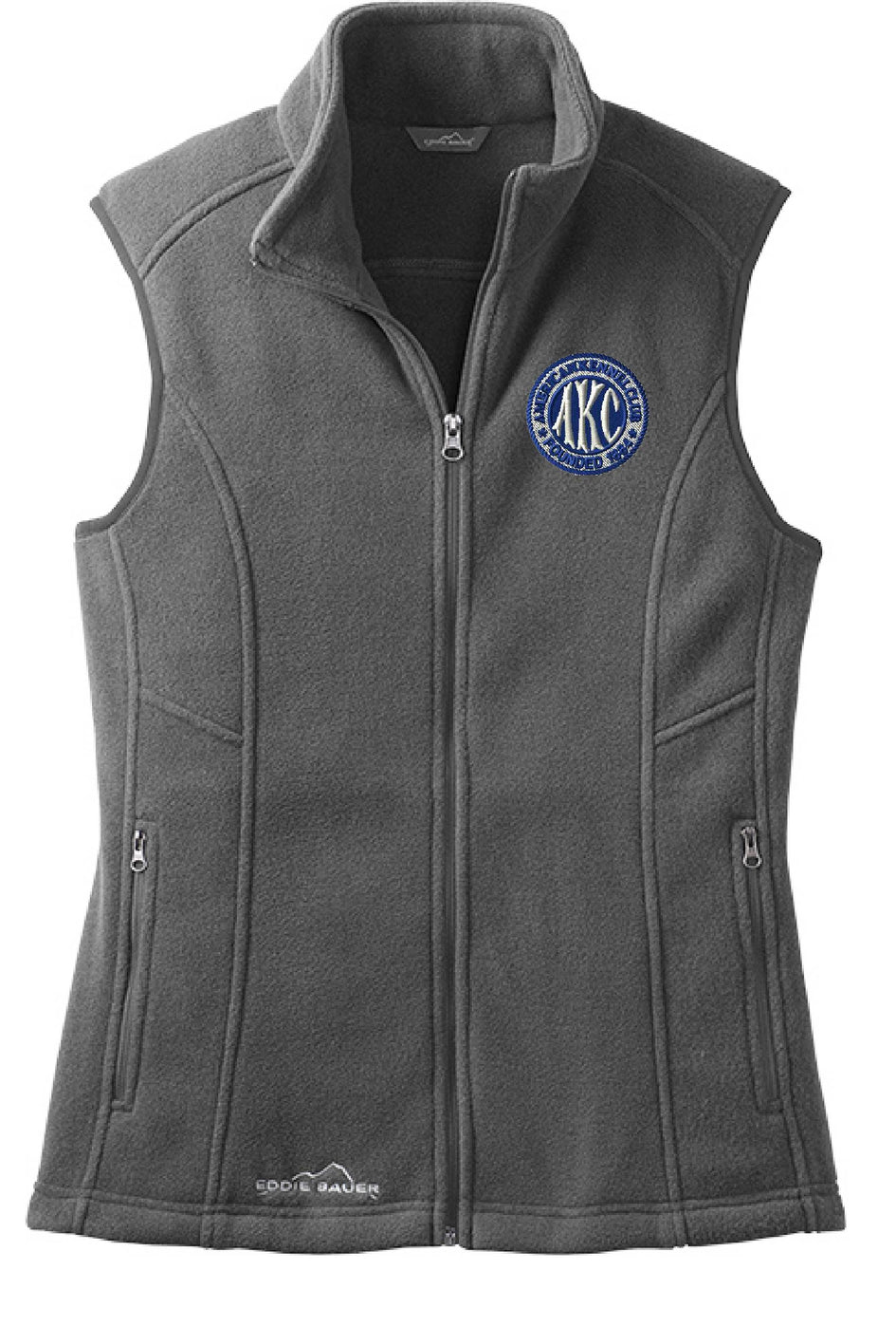 AKC Seal Embroidered Ladies Fleece Vest