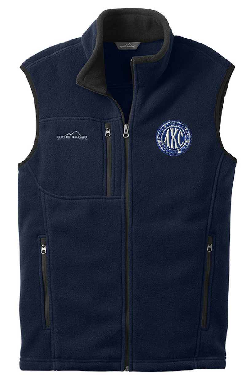 AKC Seal Embroidered Mens Fleece Vest