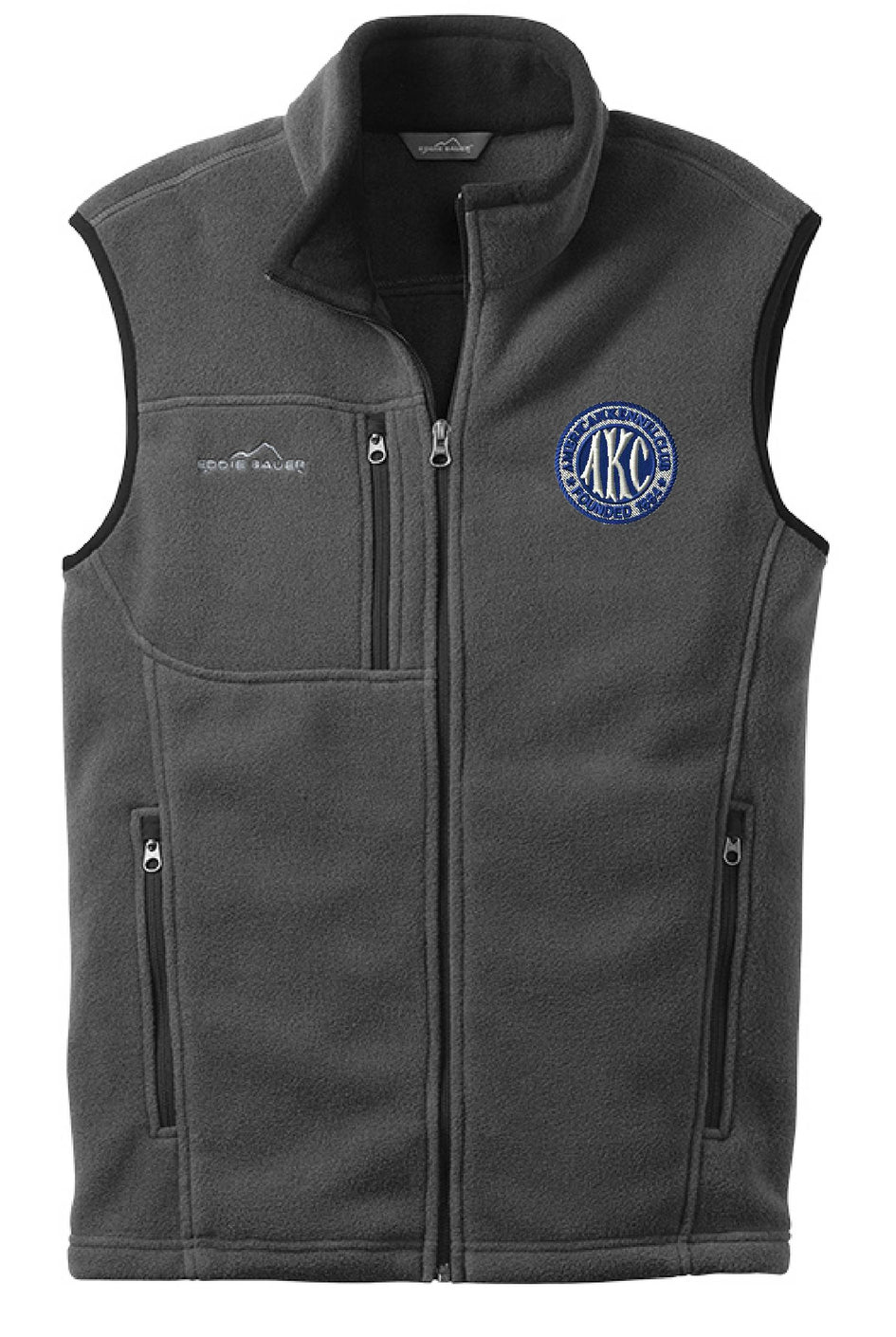 AKC Seal Embroidered Mens Fleece Vest