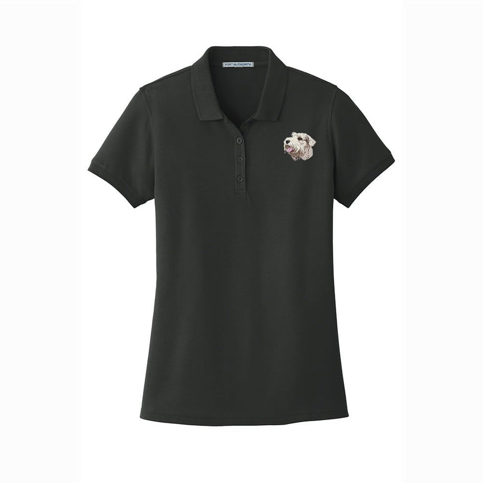 Sealyham Terrier Embroidered Women's Short Sleeve Polos