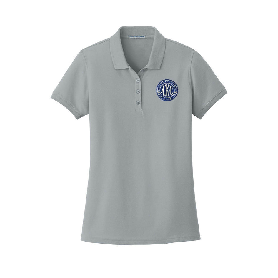 AKC Seal Embroidered Women's Short Sleeve Polos