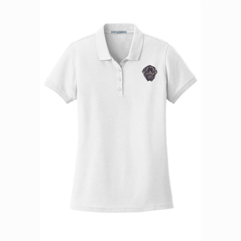 Mastiff Embroidered Women's Short Sleeve Polos