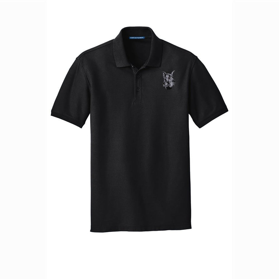 Great Dane Embroidered Men's Short Sleeve Polo