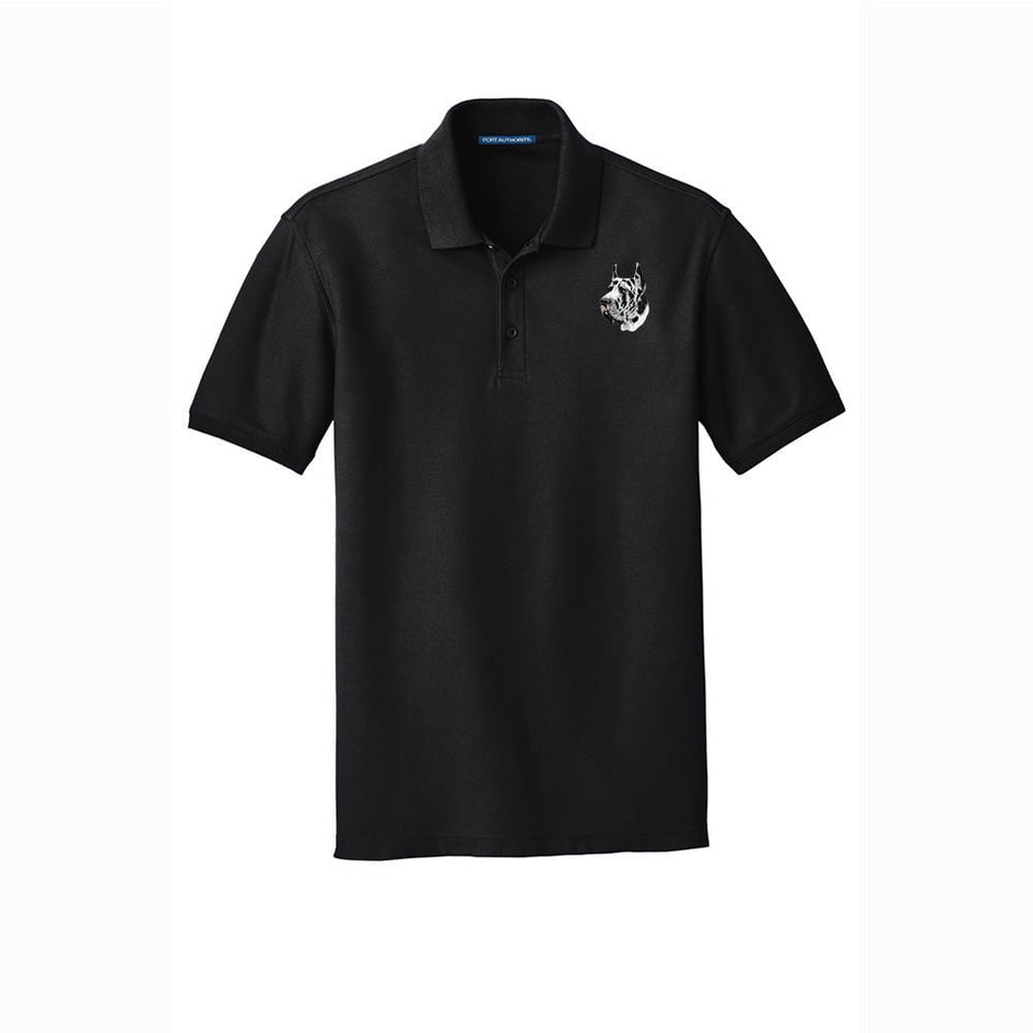 Great Dane Embroidered Men's Short Sleeve Polo