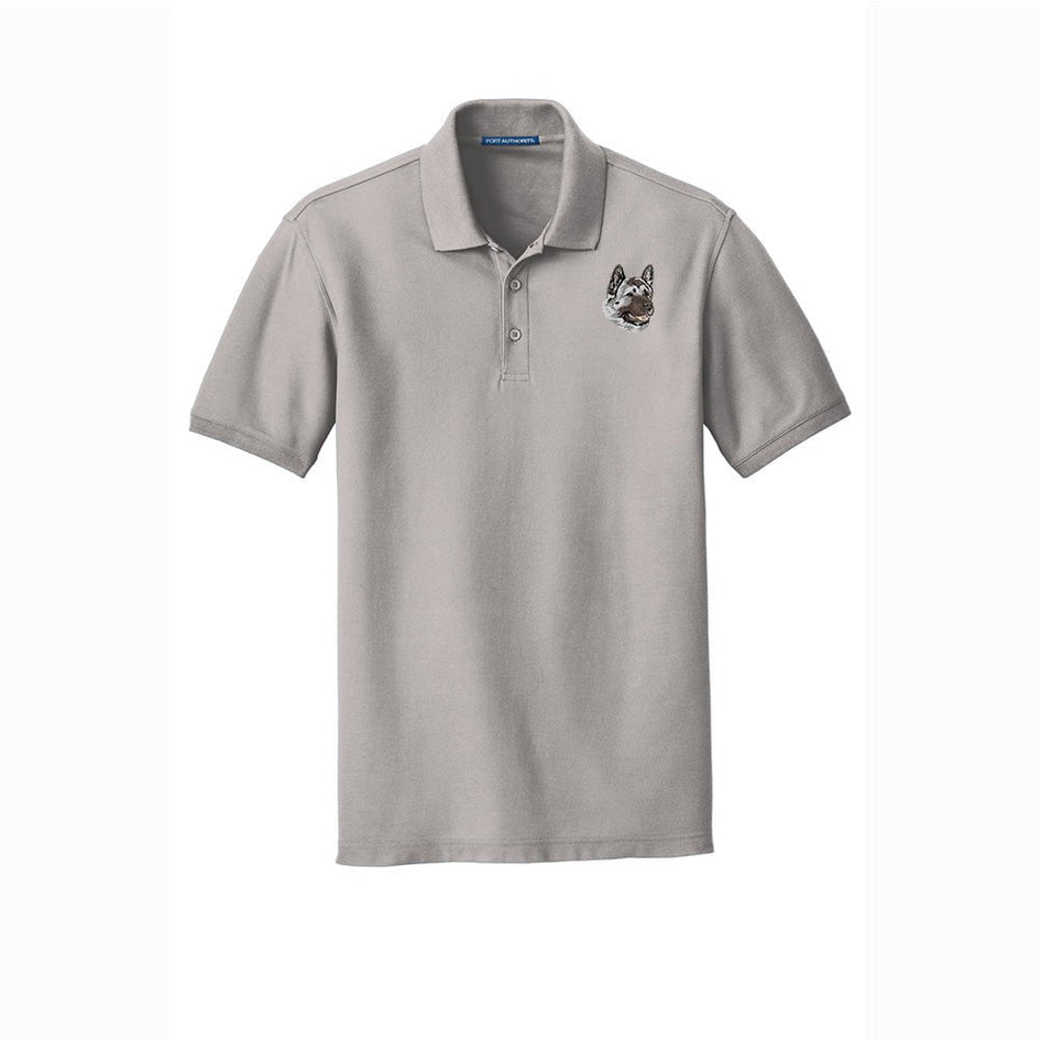 Akita Embroidered Men's Short Sleeve Polo