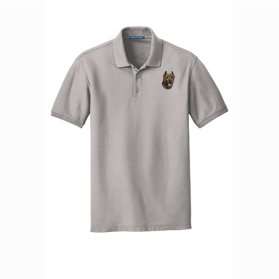 Cane Corso Embroidered Men's Short Sleeve Polo