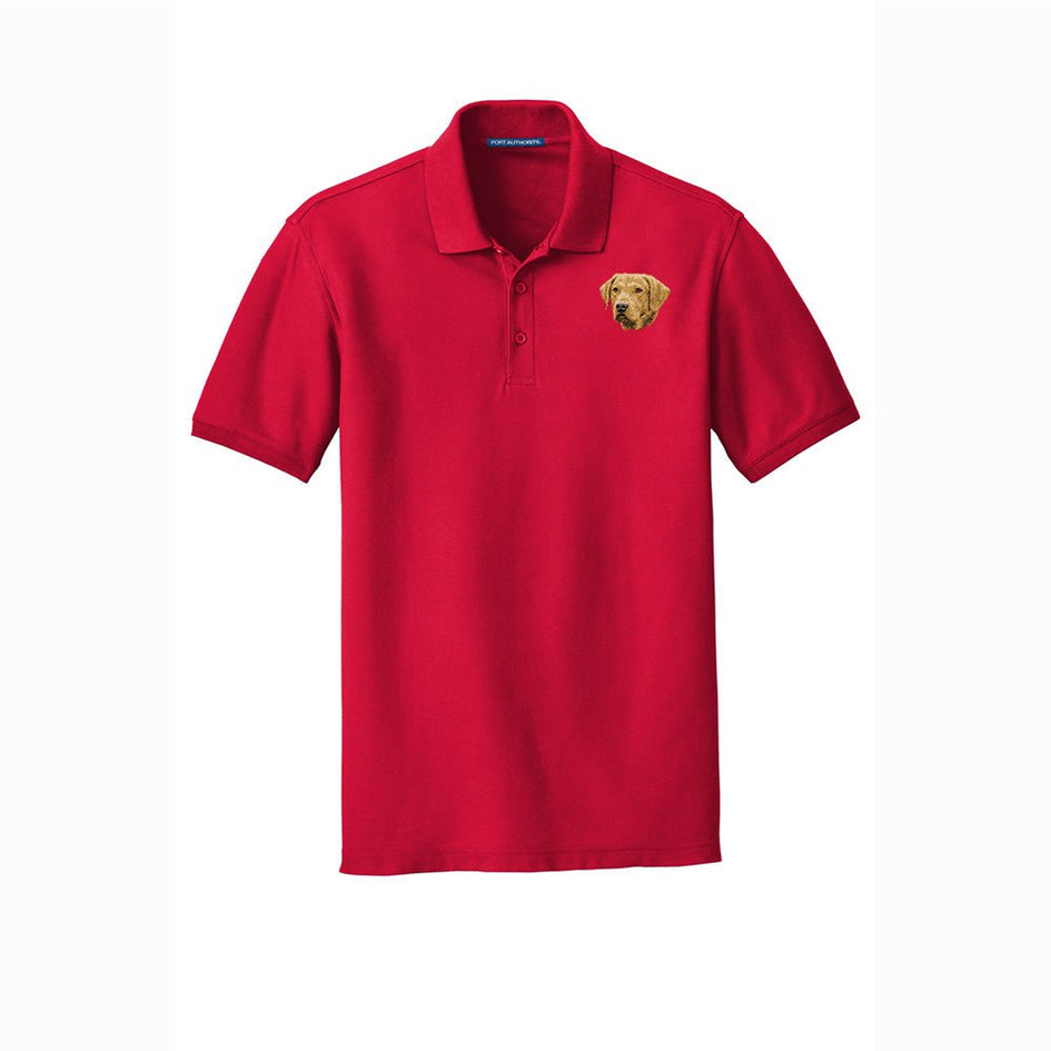 Chesapeake Bay Retriever Embroidered Men's Short Sleeve Polo