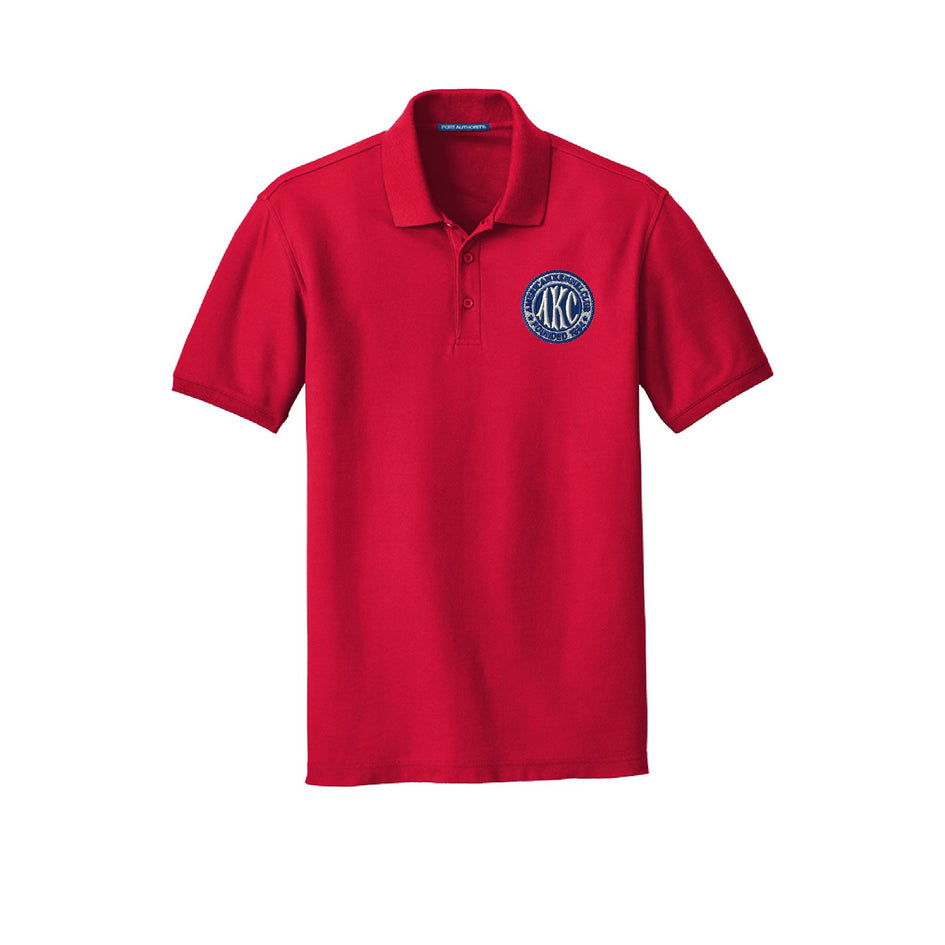 AKC Seal Embroidered Men's Short Sleeve Polo