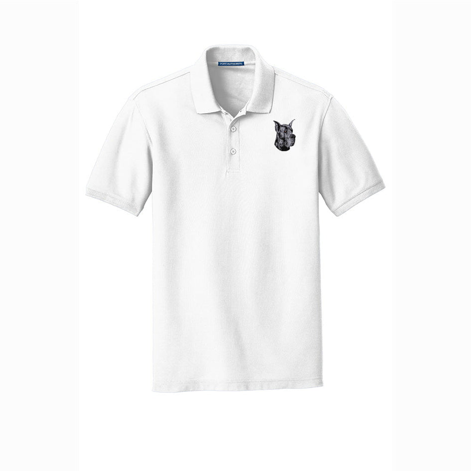 Great Dane Embroidered Men's Short Sleeve Polo