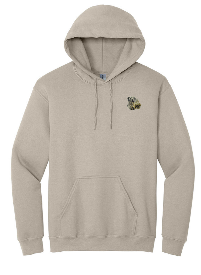 Cesky Terrier Embroidered Unisex Pullover Hoodie