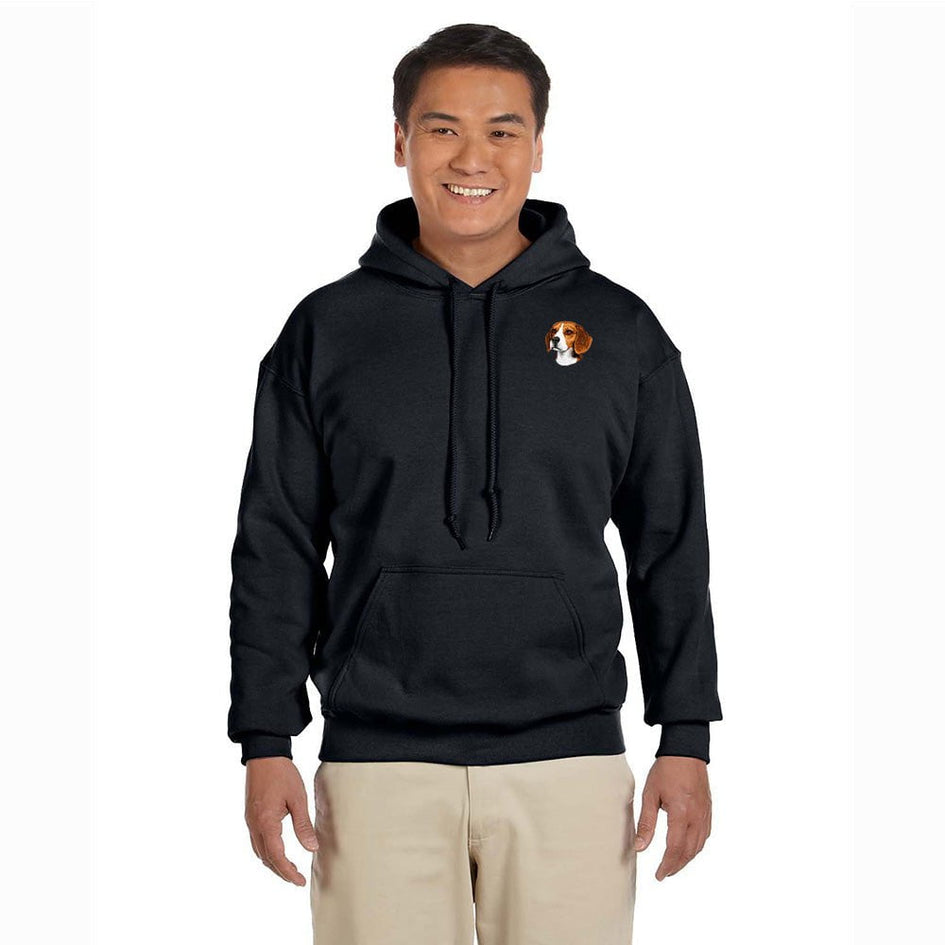Beagle Embroidered Unisex Pullover Hoodie