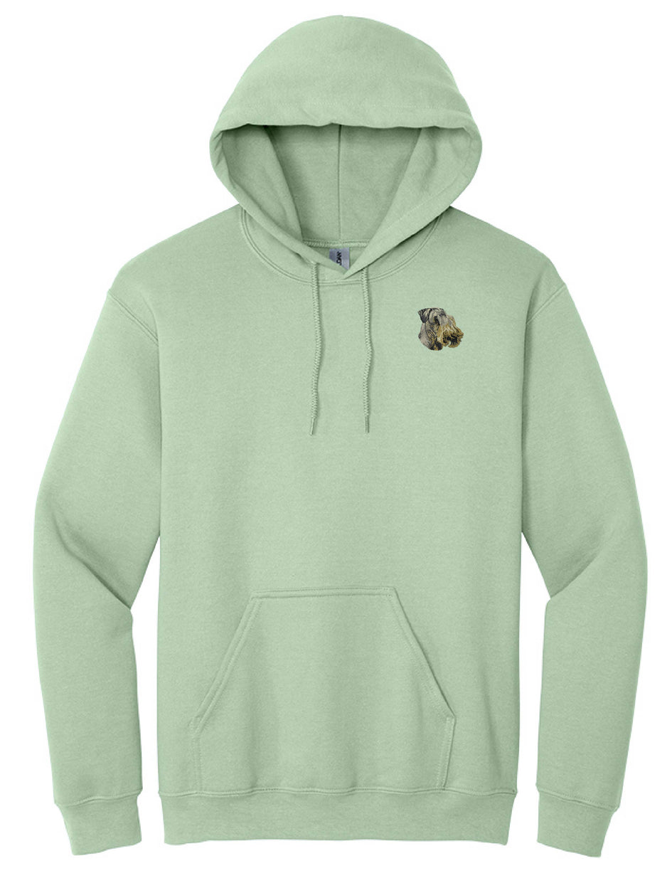 Cesky Terrier Embroidered Unisex Pullover Hoodie