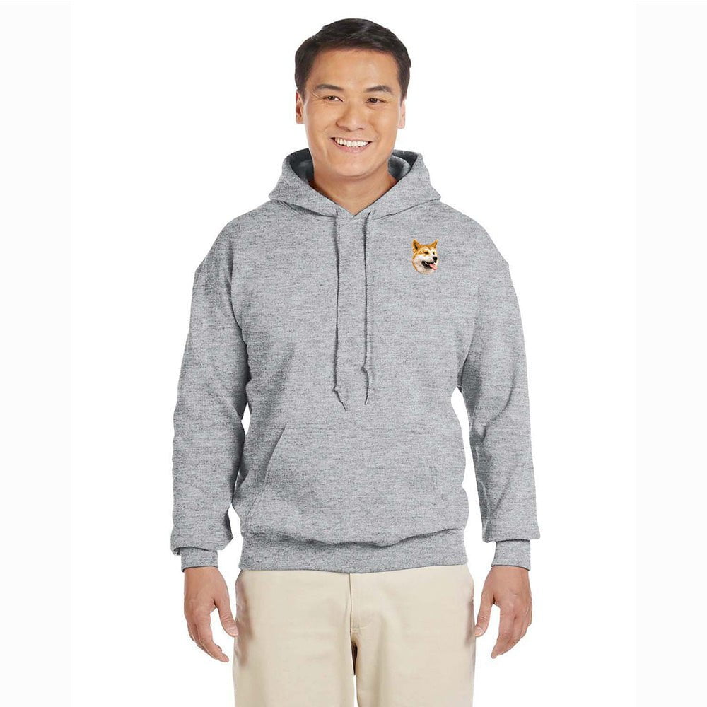 Shiba Inu Embroidered Unisex Pullover Hoodie AKC Shop