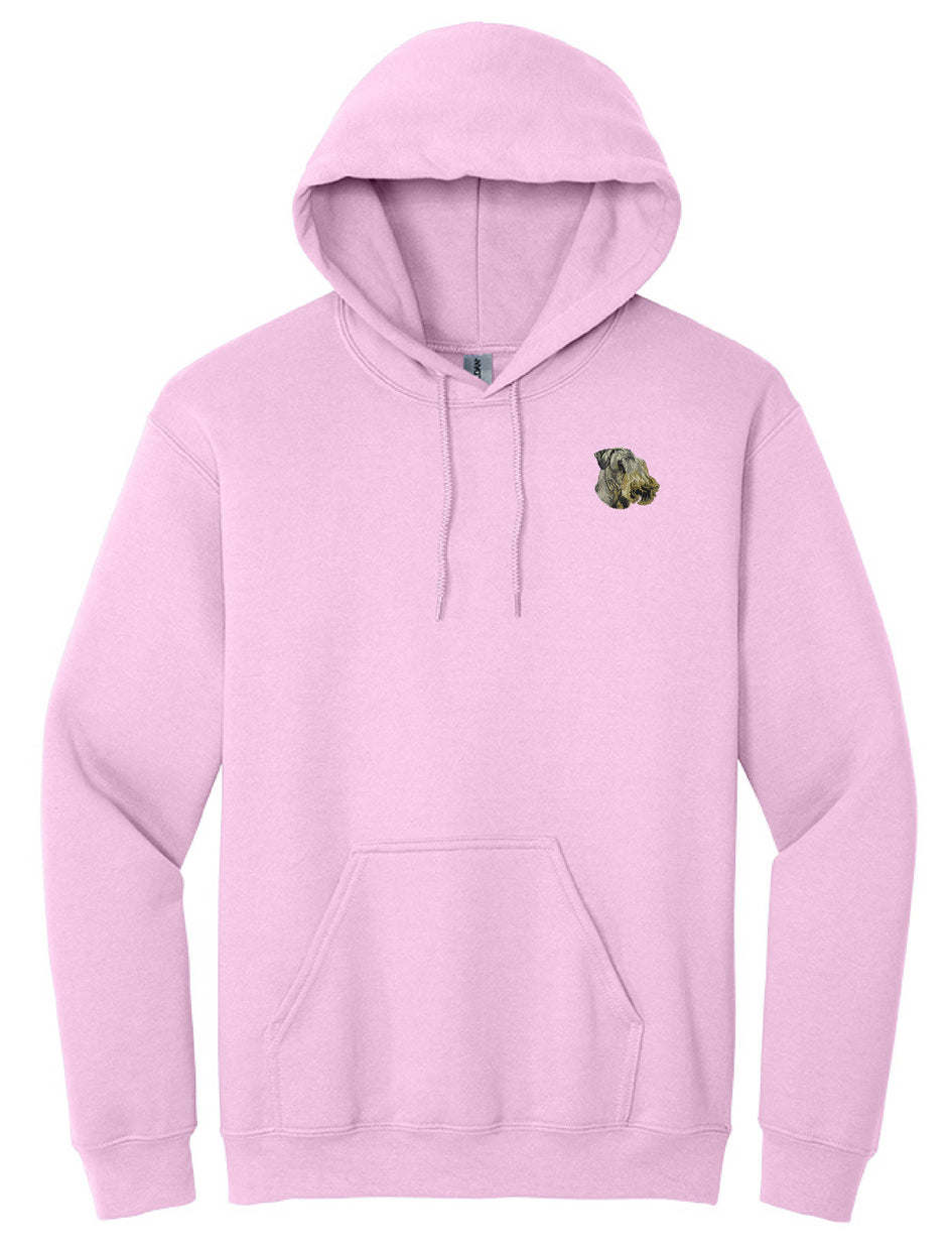 Cesky Terrier Embroidered Unisex Pullover Hoodie