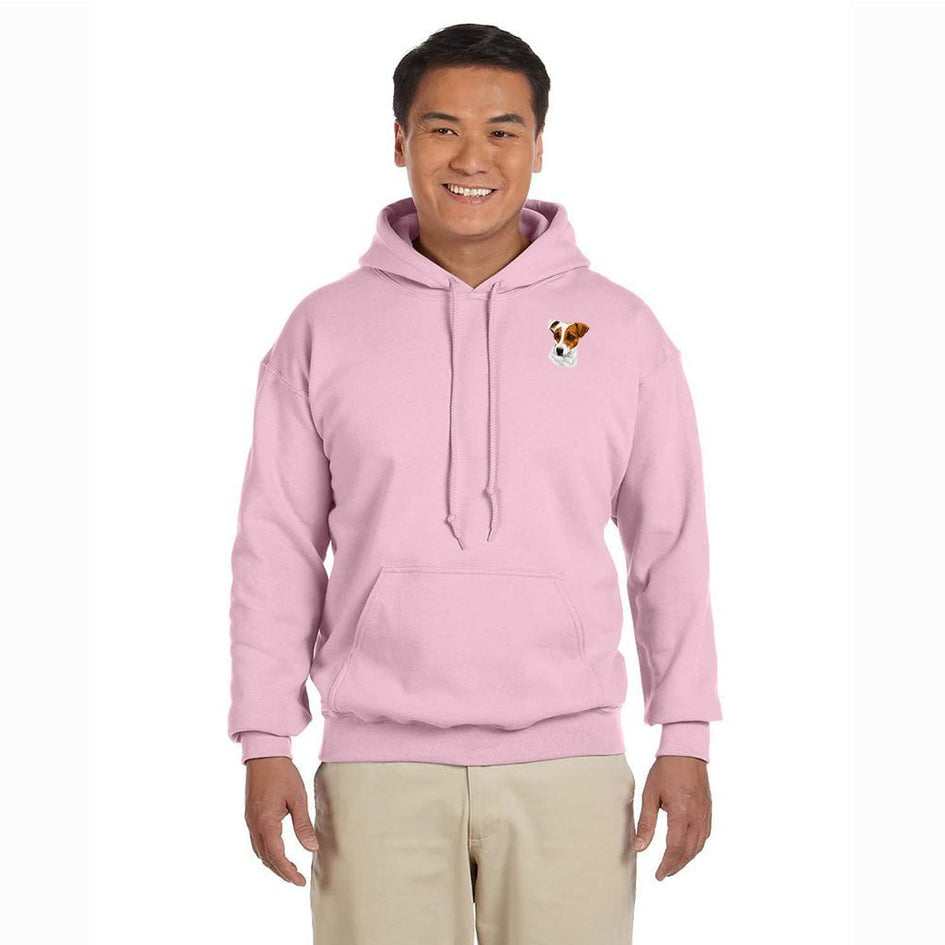 Parson Russell Terrier Embroidered Unisex Pullover Hoodie