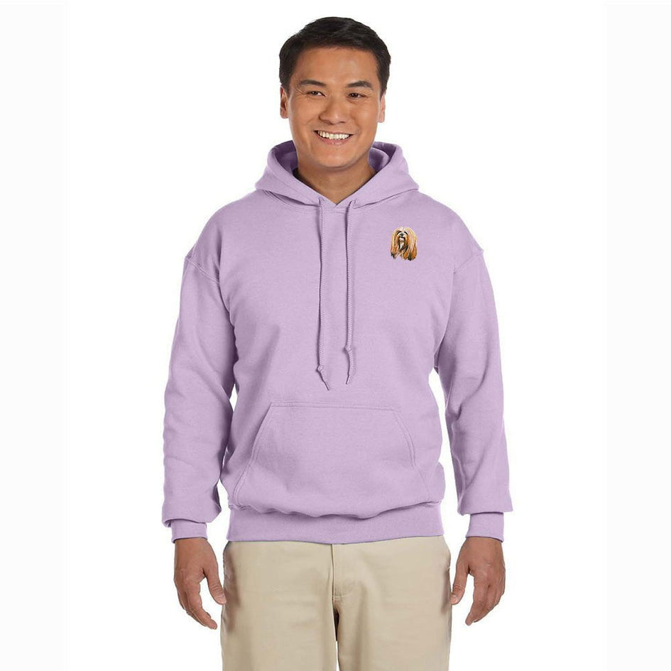 Lhasa Apso Embroidered Unisex Pullover Hoodie