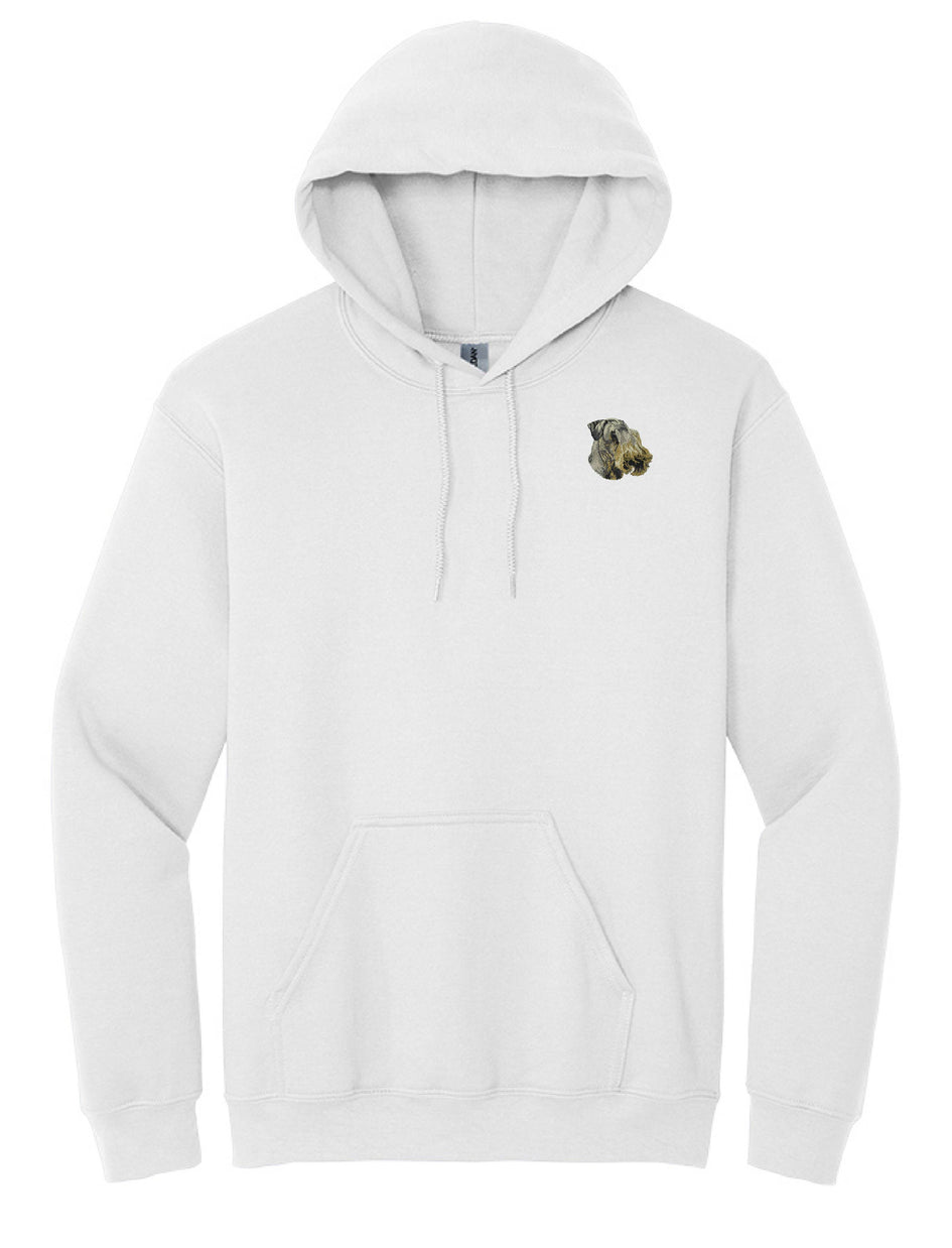 Cesky Terrier Embroidered Unisex Pullover Hoodie