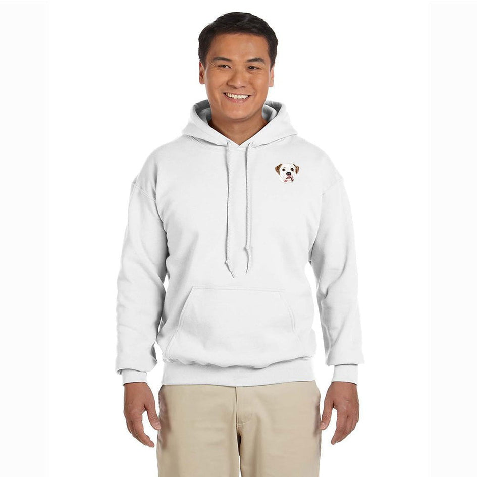 American Bulldog Embroidered Unisex Pullover Hoodie
