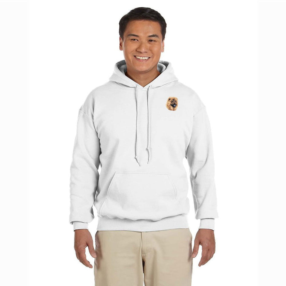 Chow Chow Embroidered Unisex Pullover Hoodie