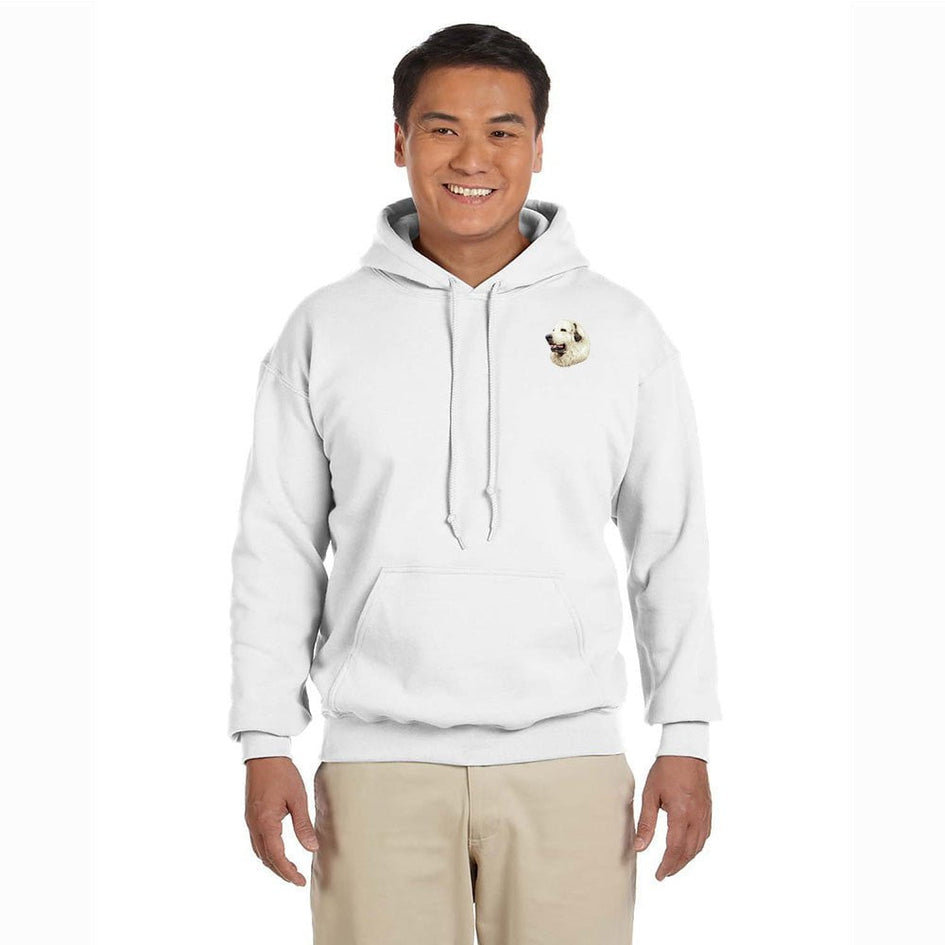 Great Pyrenees Embroidered Unisex Pullover Hoodie