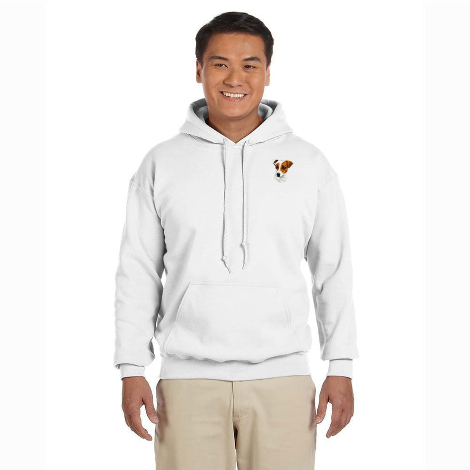 Parson Russell Terrier Embroidered Unisex Pullover Hoodie