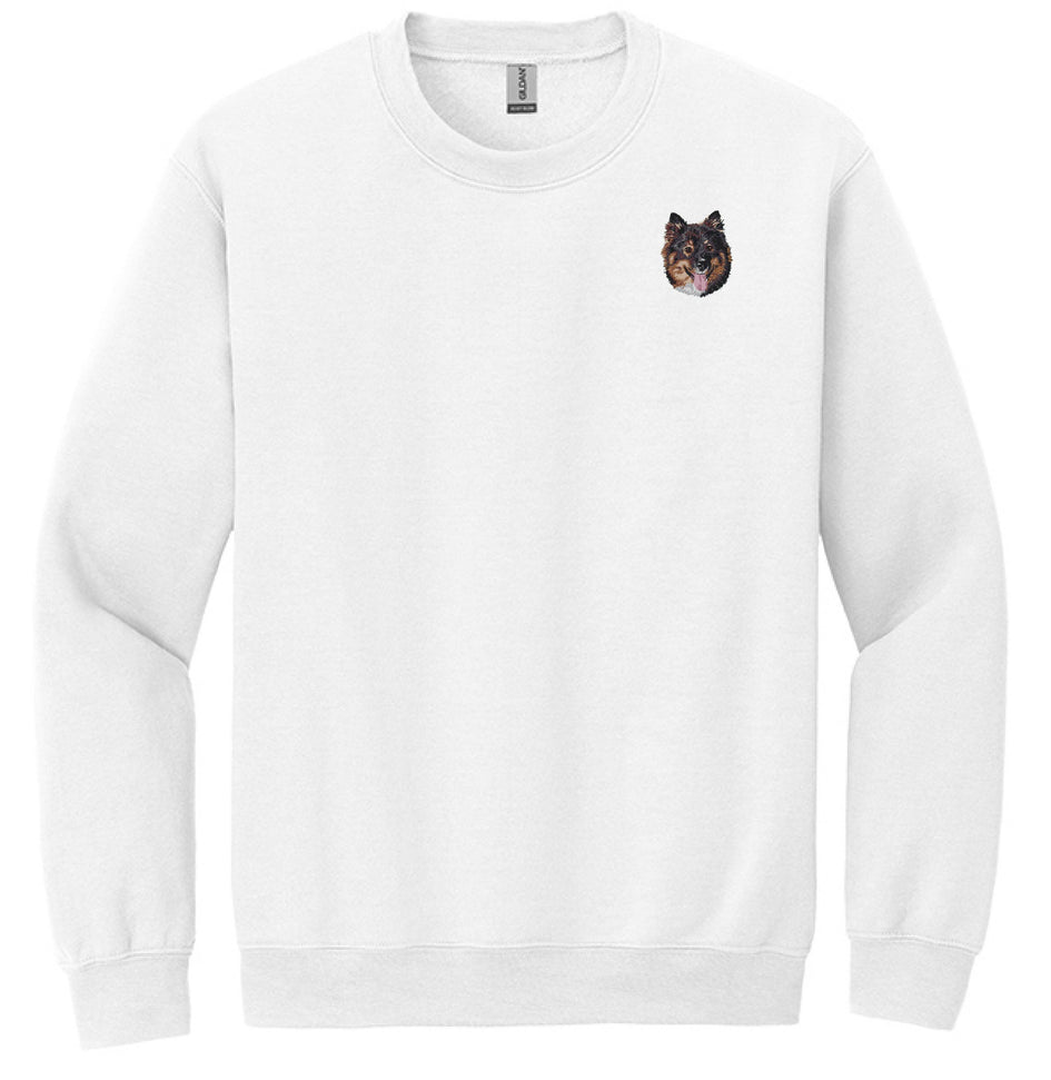 Finnish Lapphund Embroidered Unisex Crewneck Sweatshirt