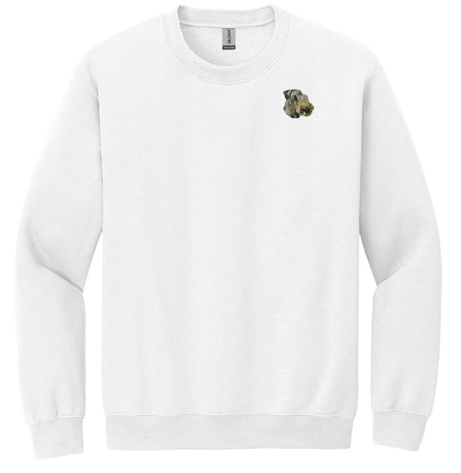 Cesky Terrier Embroidered Unisex Crewneck Sweatshirt