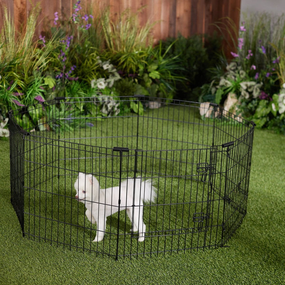 Puppy Playpen Frisco Dog Exercise Pen Amazon Indoor Dog Pen Metal