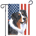 Australian Shepherd Americana Garden Flag