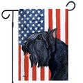 Bouvier des Flandres Americana Garden Flag