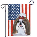 Shih Tzu Americana Garden Flag