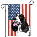 English Springer Spaniel Americana Garden Flag