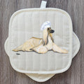 Afghan Hound  Pot Holder Set