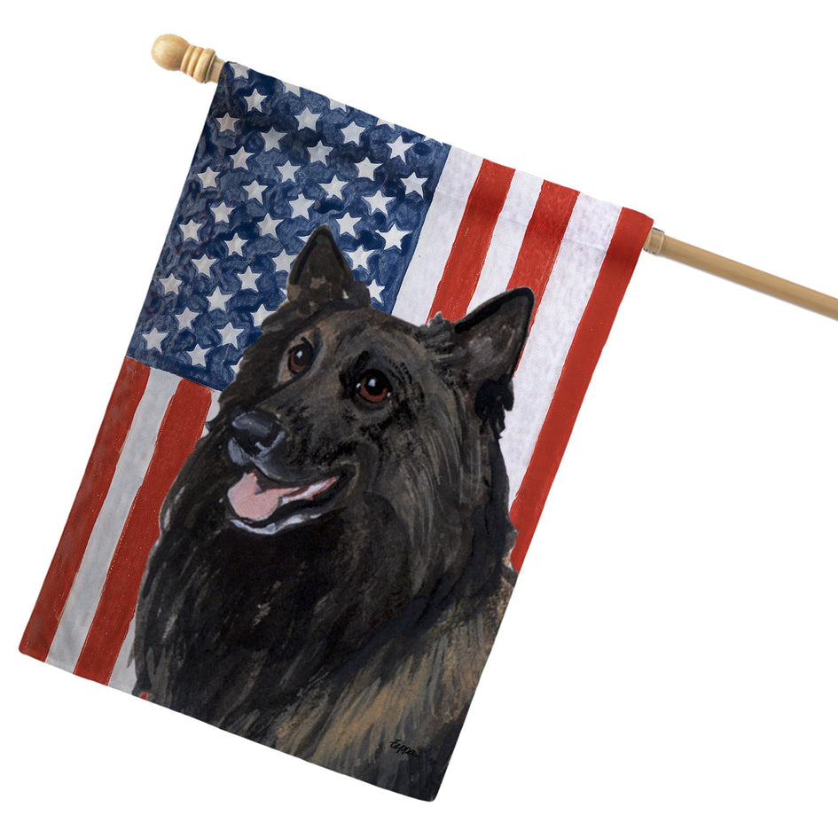 Belgian Tervuren Americana House Flag