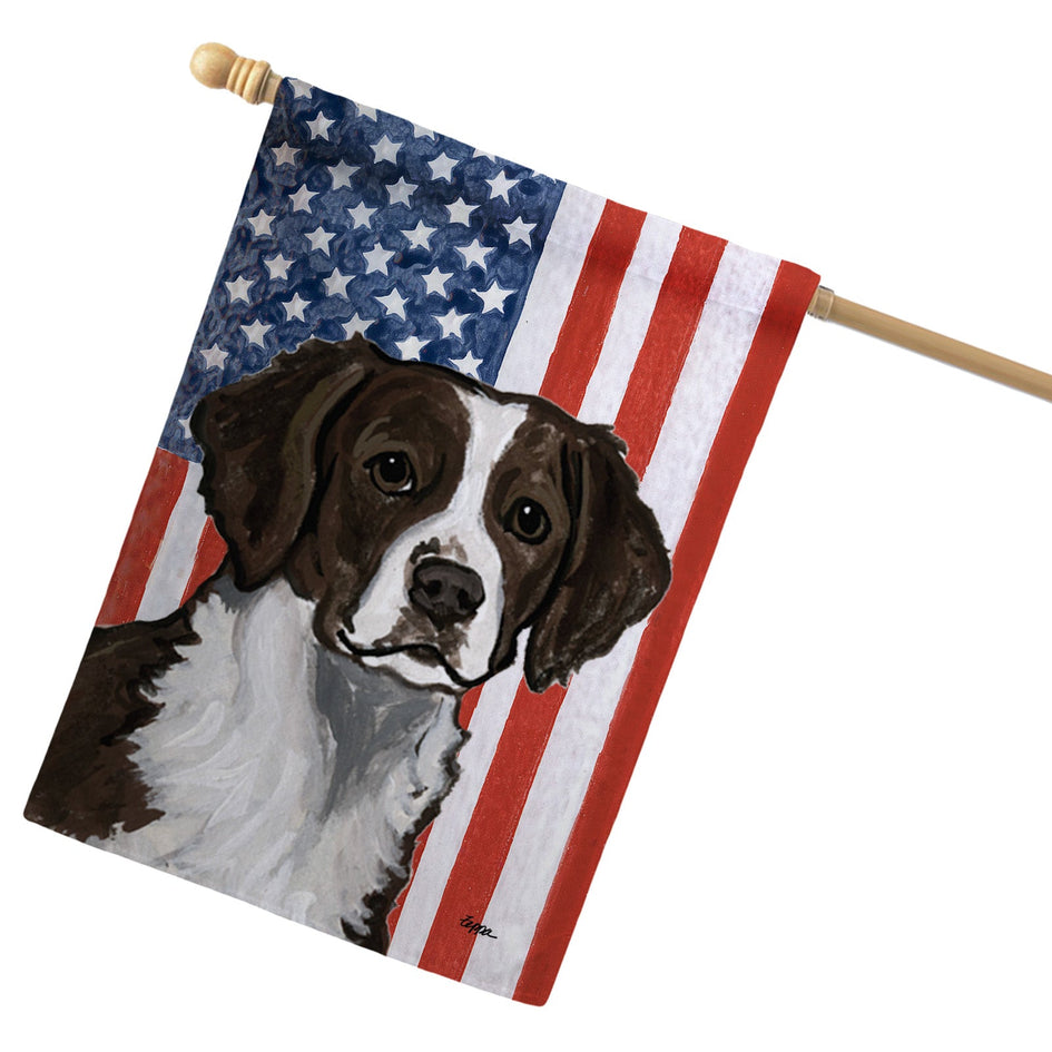 Brittany Americana House Flag