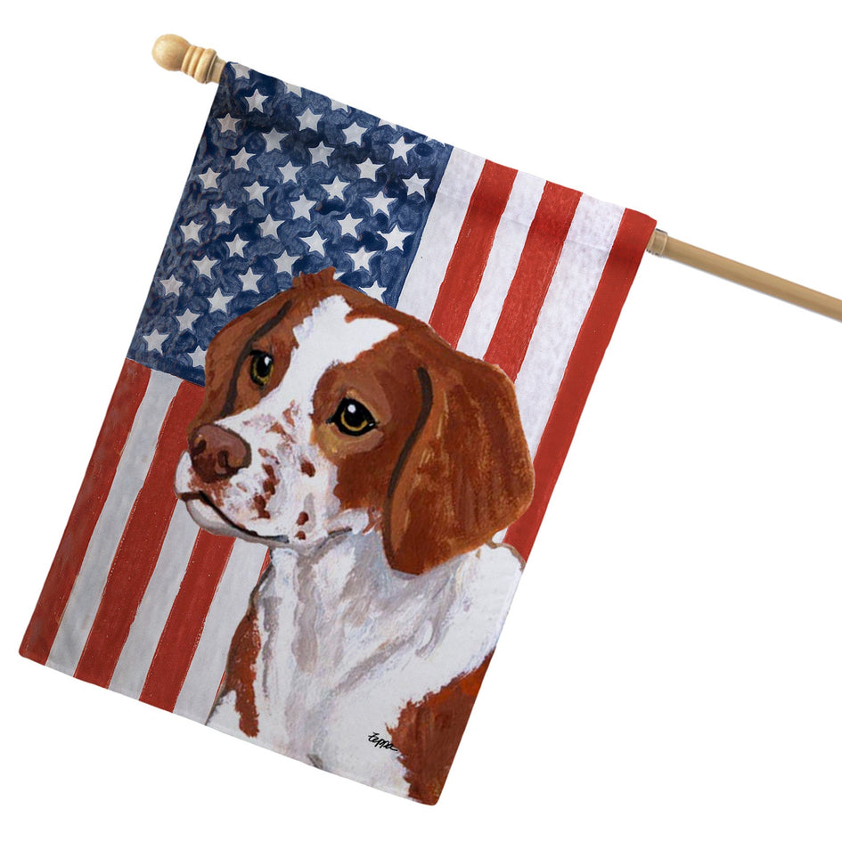 Brittany Americana House Flag