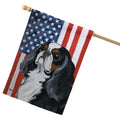English Toy Spaniel Americana House Flag