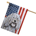 Komondor Americana House Flag