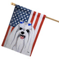Maltese Americana House Flag