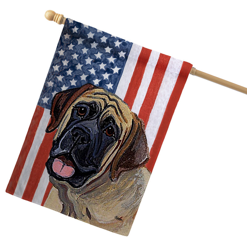 Mastiff Americana House Flag