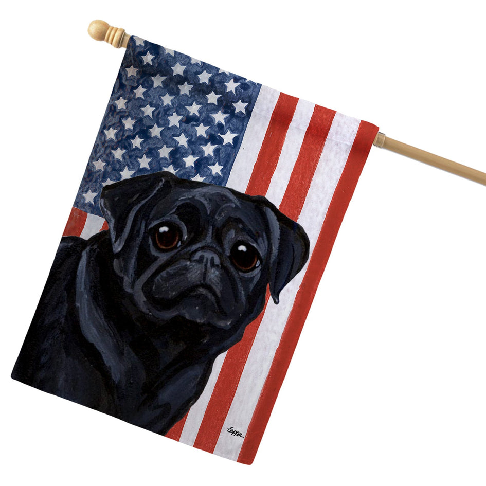 Pug Americana House Flag