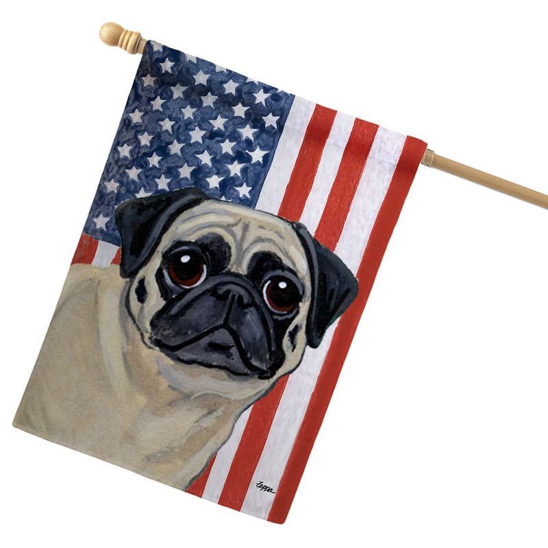 Pug Americana House Flag