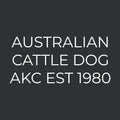 Australian Cattle Dog Embroidered AKC Men's Polo