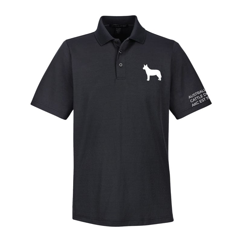 Australian Cattle Dog Embroidered AKC Men's Polo